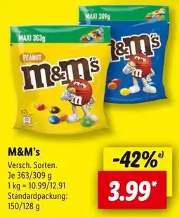Lidl M&m’s m&m’s Angebot