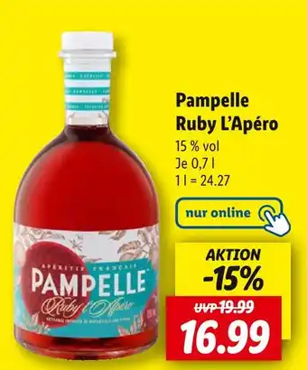 Lidl Pampelle ruby l’apéro Angebot
