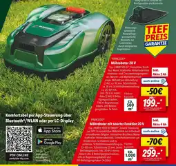 Lidl Parkside mähroboter 20 v Angebot