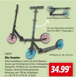 Lidl Crivit alu-scooter Angebot