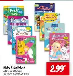 Lidl My little pony malblock Angebot