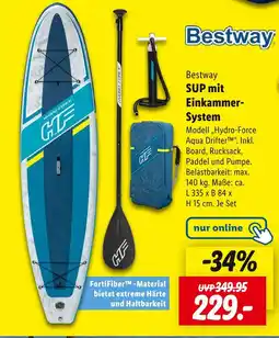 Lidl Bestway sup mit einkammer-system Angebot