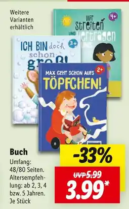 Lidl Buch Angebot