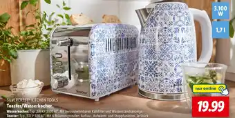 Lidl Silvercrest kitchen tools toaster/wasserkocher Angebot