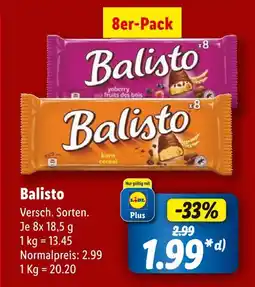 Lidl Balisto yoberry Angebot