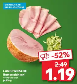 Kaufland Langewiesche butterschinken Angebot