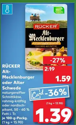 Kaufland Rücker alt-mecklenburger oder alter schwede Angebot
