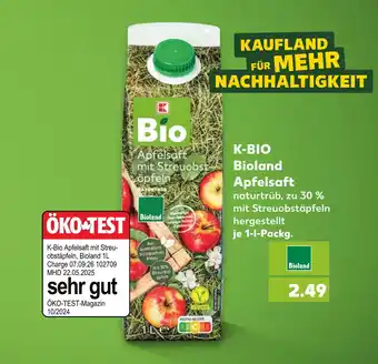 Kaufland Bioland apfelsaft Angebot