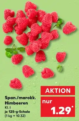 Kaufland Span./marokk. himbeeren Angebot