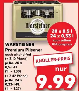 Kaufland Warsteiner premium pilsener Angebot