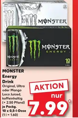 Kaufland Monster energy drink Angebot
