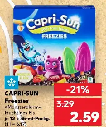 Kaufland Capri-sun freezies Angebot