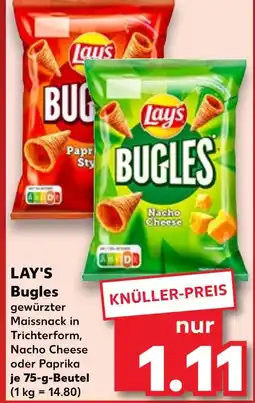 Kaufland Lay's bugles nacho cheese oder paprika Angebot