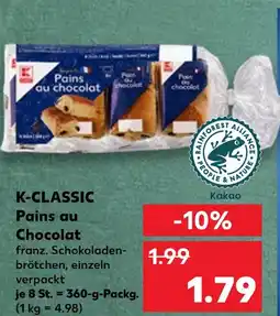 Kaufland K-classic pains au chocolat Angebot