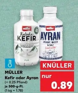 Kaufland Müller kefir oder ayran Angebot