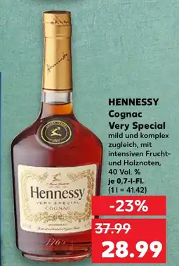 Kaufland Hennessy cognac very special Angebot