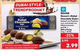 Kaufland Boujee dessert dubai chocolate style Angebot