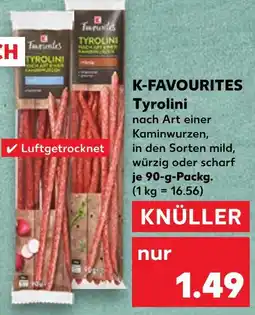Kaufland K-favourites tyrolini Angebot