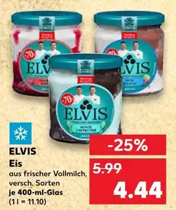 Kaufland Elvis eis Angebot
