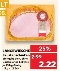 Kaufland Langewiesche krustenschinken Angebot