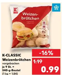 Kaufland K-classic weizenbrötchen Angebot