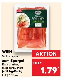 Kaufland Wein schinken zum spargel Angebot
