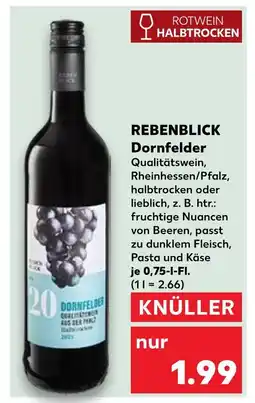 Kaufland Rebenblick dornfelder Angebot
