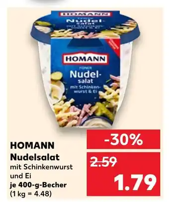 Kaufland Homann nudelsalat Angebot