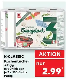 Kaufland K-classic küchentücher Angebot