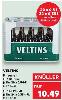 Kaufland Veltins pilsener Angebot
