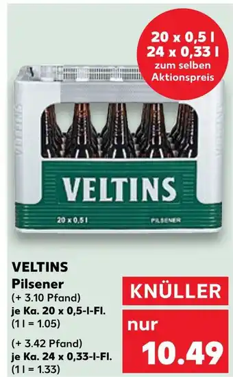Kaufland Veltins pilsener Angebot