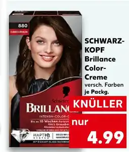 Kaufland Schwarzkopf brillance color-creme Angebot