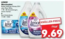 Kaufland Lenor waschmittel Angebot