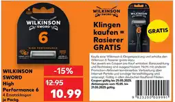 Kaufland Wilkinson sword high performance 6 Angebot
