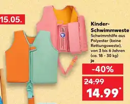 Kaufland Kinder-schwimmweste Angebot