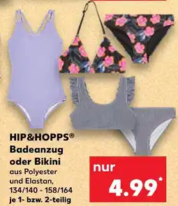 Kaufland Hip&hopps badeanzug oder bikini Angebot