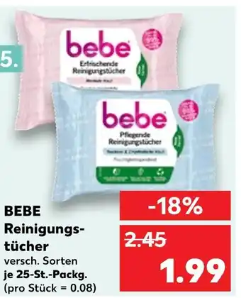 Kaufland Bebe reinigungstücher Angebot