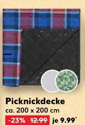 Kaufland Picknickdecke Angebot