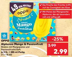 Kaufland OPPO Alphonso Mango & Passionfruit Angebot