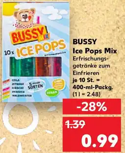 Kaufland BUSSY Ice Pops Mix Angebot
