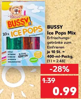 Kaufland BUSSY Ice Pops Mix Angebot
