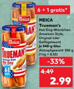 Kaufland MEICA Trueman's Angebot