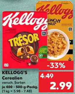 Kaufland KELLOGG'S Cerealien Angebot