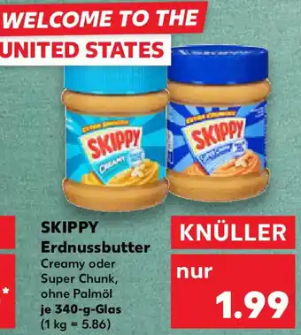 Kaufland SKIPPY Erdnussbutter Angebot