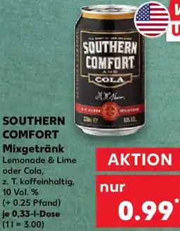 Kaufland SOUTHERN COMFORT Mixgetränk Angebot