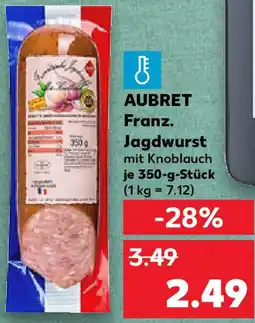 Kaufland AUBRET Franz. Jagdwurst Angebot