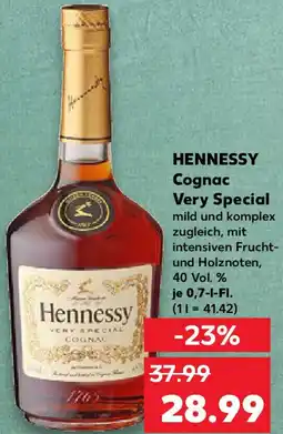 Kaufland HENNESSY Cognac Very Special Angebot