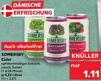 Kaufland SOMERSBY Cider Angebot