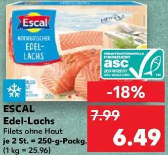 Kaufland ESCAL Edel-Lachs Angebot