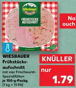 Kaufland WIESBAUER Frühstücksaufschnitt Angebot